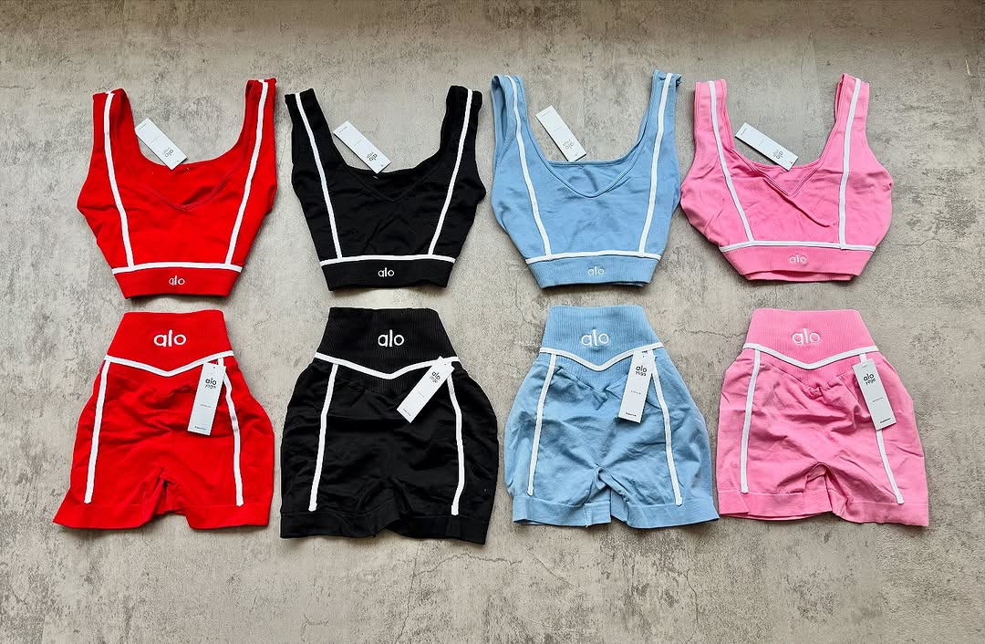 Alo Yoga leggings and sports bras