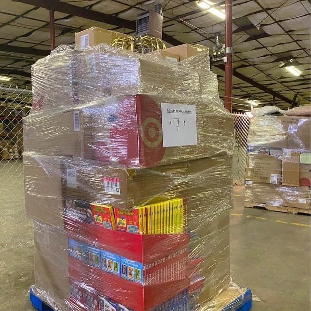 Amazon 7th Tall Small Pallets - Wholesale liquidation pallet for sale USA manifested