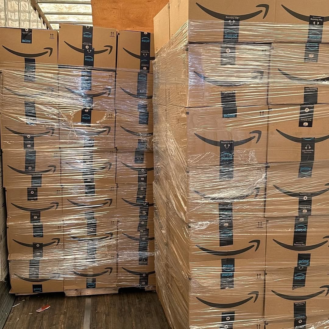 Amazon Coffin Box Pallets - Wholesale liquidation pallet for sale USA manifested