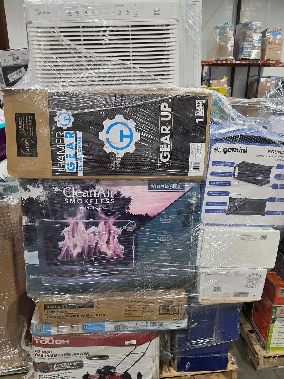Electronics and home goods