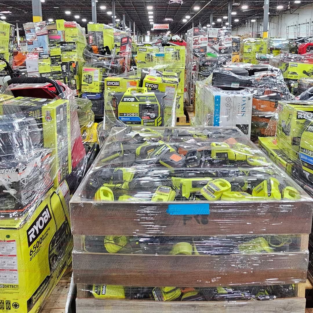 Tool pallets - Milwaukee, DeWalt, Ryobi