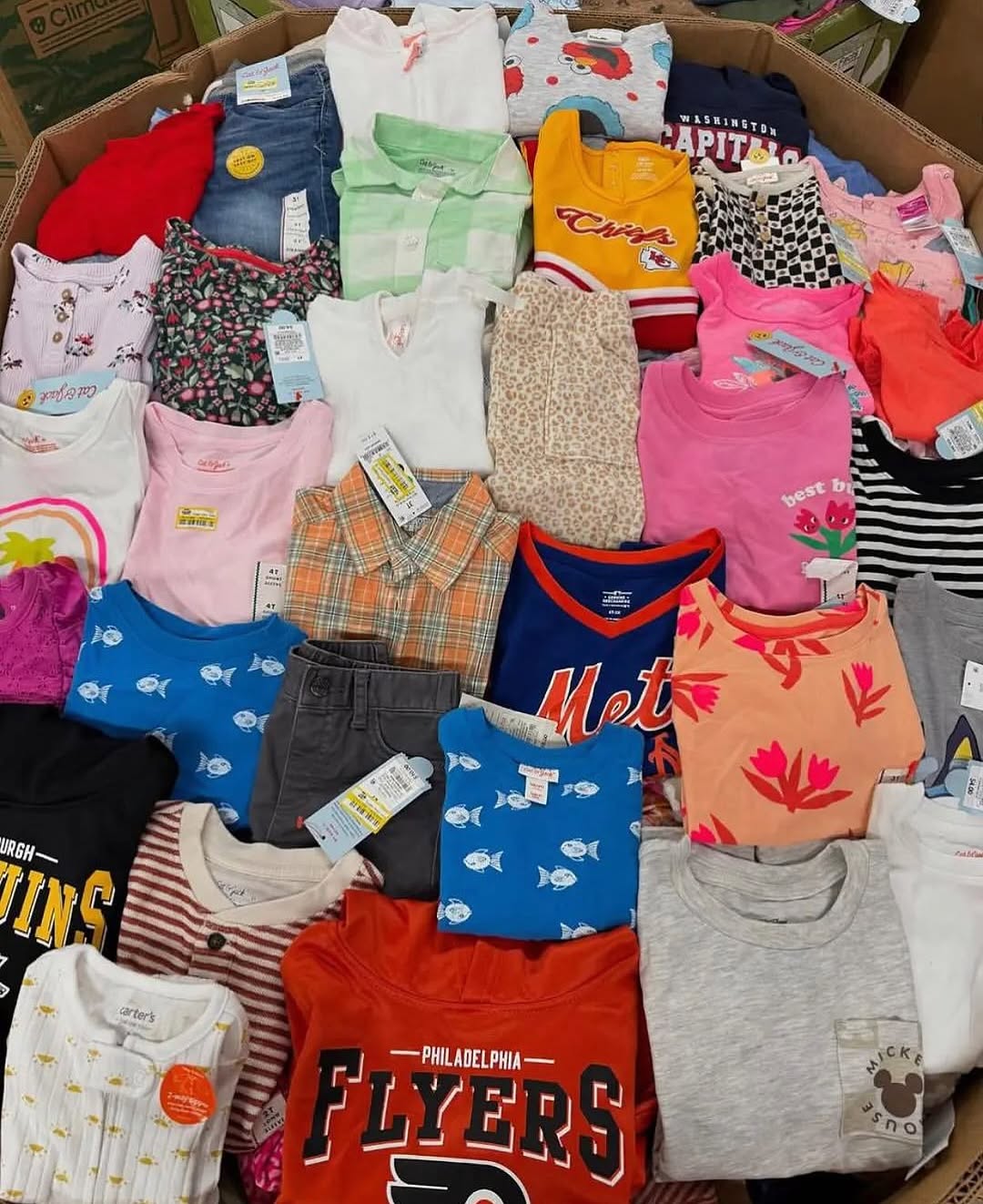Kids clothing pallet wholesale - 600 pieces of children's apparel