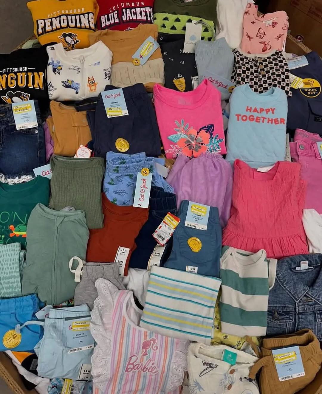 Kids jeans and dresses