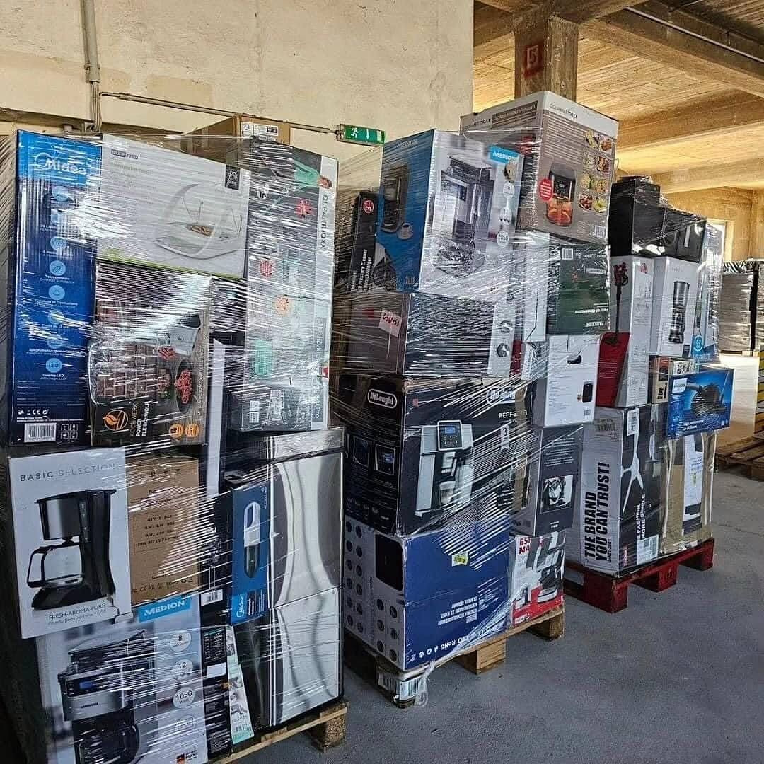Bulk kitchen appliance warehouse inventory