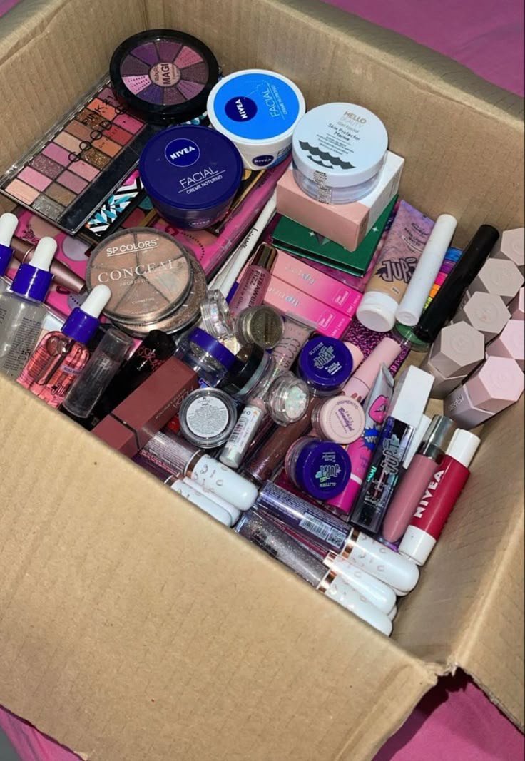 NYX, e.l.f., Maybelline makeup assortment