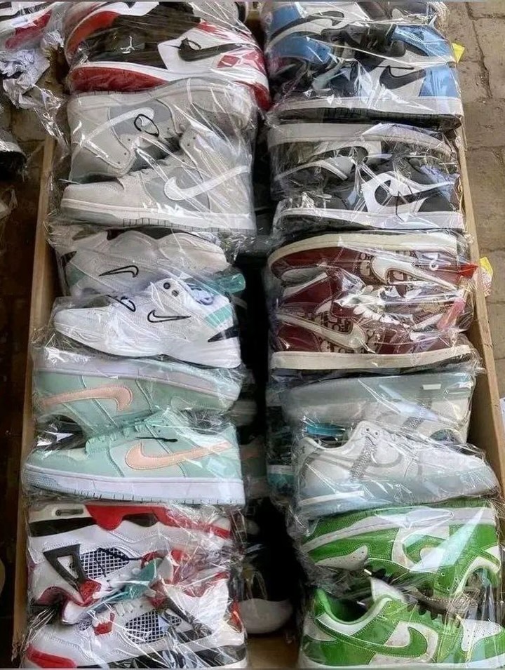 Bulk footwear inventory