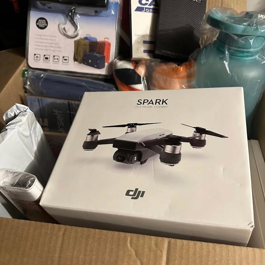 Electronics gadgets in mystery boxes