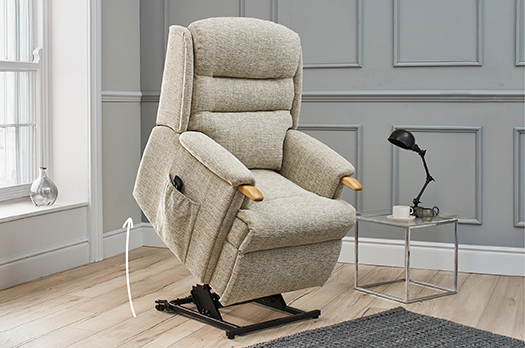 Recliner with massager, heating, USB port