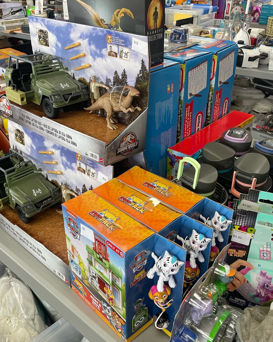 Warehouse inventory toys